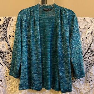 Jones New York Teal Women's Cardigan Size XL